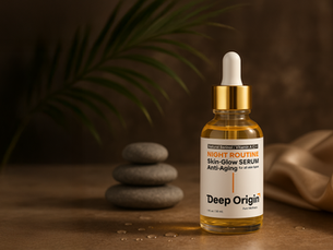 Deep Origin a NON SYNTHETIC SKINCARE REVOLUTION FOR NATURALLY RADIANT SKIN