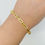 Thumbnail: Alternatively Linked Open Bangle Bracelet