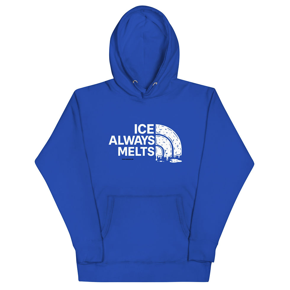 Thumbnail: Ice Aways Melts Unisex Hoodie