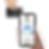 An iphone tapping to Circo digital business card and share info