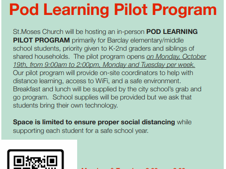 St. Moses pod learning pilot program still has space