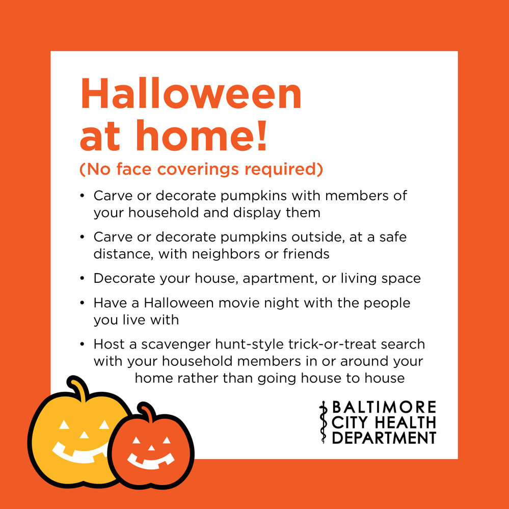 Celebrate Halloween safely during COVID19 Celebrate Halloween safely during COVID19