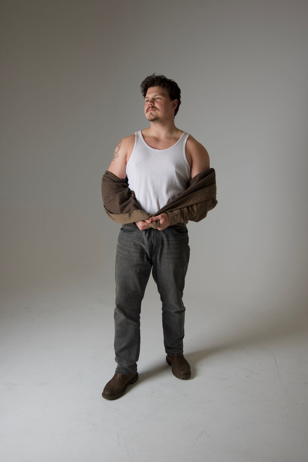 Photo shoot, Male, Early Twenties, Model for soft wear