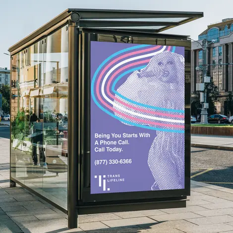 Bus Stop Ad