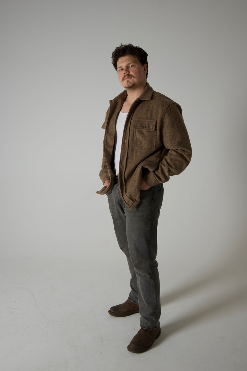 Photo shoot, Male, Early Twenties, Model for soft wear