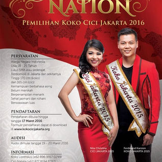 Pemilihan Koko Cici Jakarta 2016 “Journey of a Nation”
