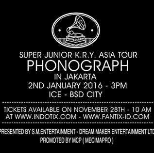 Super Junior K.R.Y Asia Tour "Phonograph"