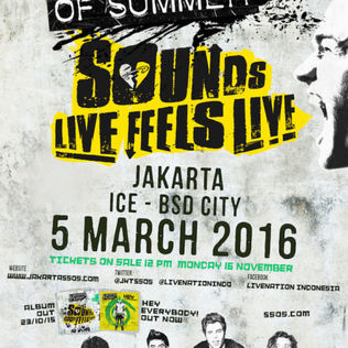 5 Seconds of Summer Live in Jakarta "Sounds Live Feels Live"