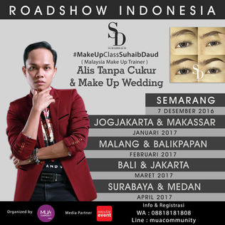 Suhaib Daud Roadshow Indonesia