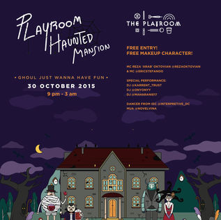 Playroom Haunted Mansion "Ghoul Just Wanna Have Fun"