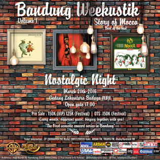 Bandung Weekustik "Nostalgic Night"