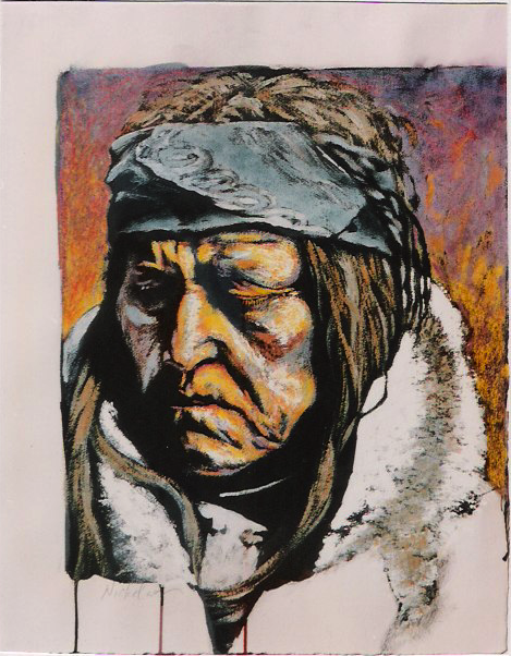 Old Woman with Bandana