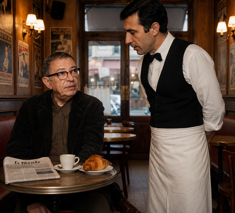 IL CAMERIERE DI JEAN-PAUL SARTRE