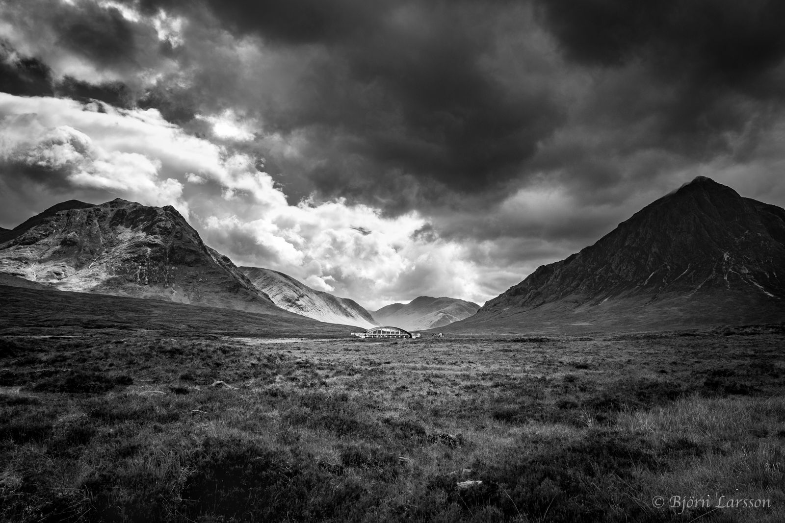 Forgotten Bridge, Glen Coe (B&W)