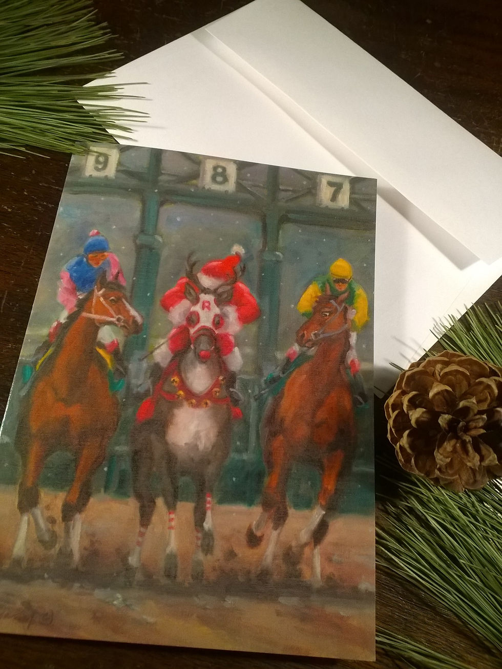 Thumbnail: "The Holiday Entry" Seasonal Cards