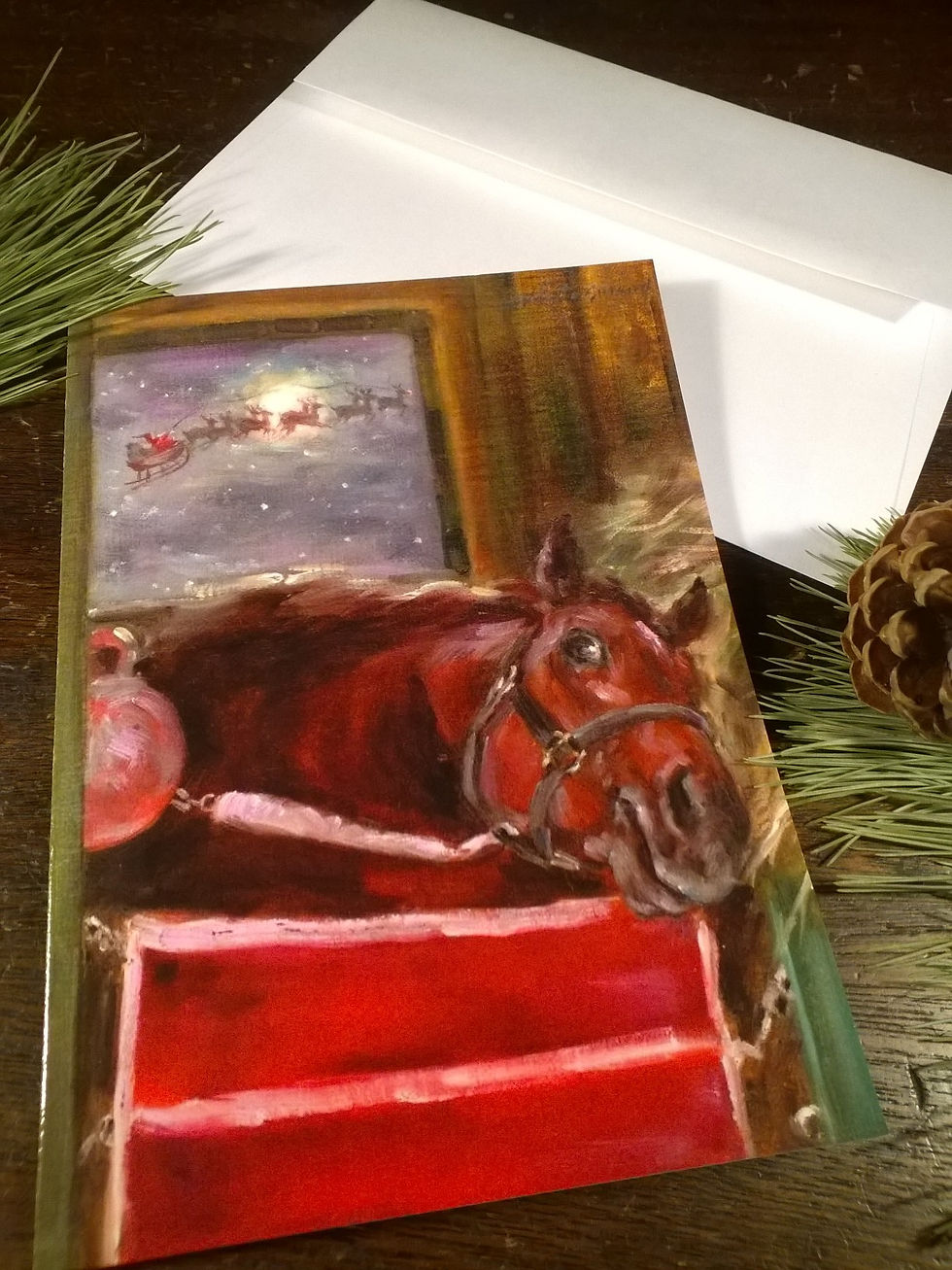 Thumbnail: "Santa Sighting" Holiday Cards