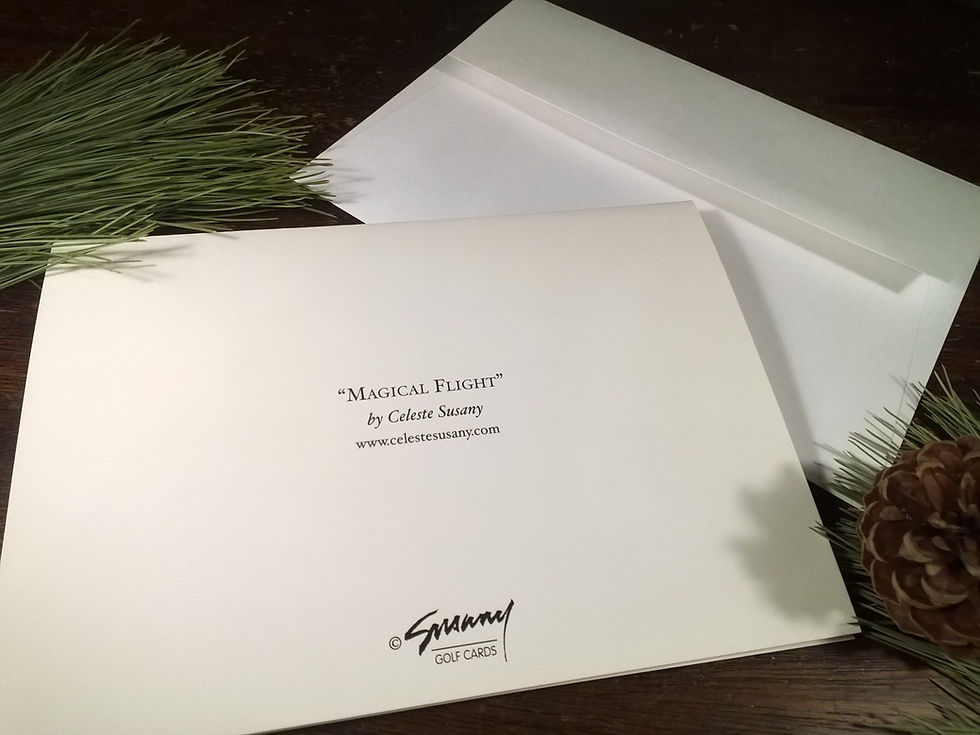 Thumbnail: "Magical Flight" Holiday Cards