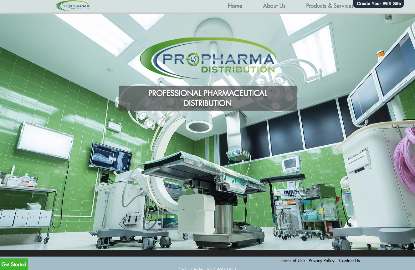 Propharma website
