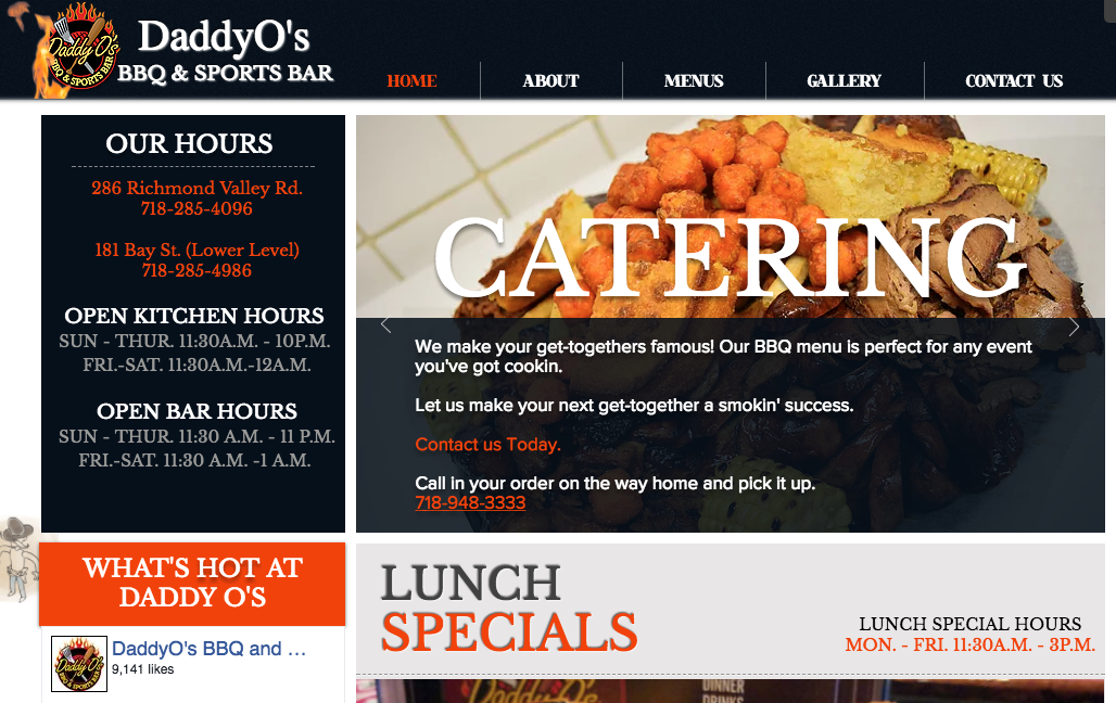 daddy o bbq site