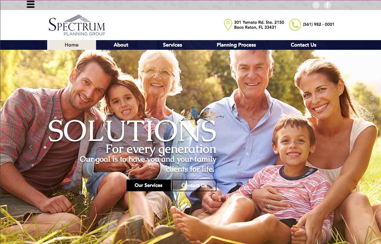 spectrum planning website