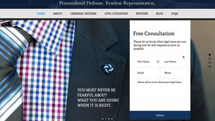 🌟 Case Study — M Galler Law - law firm website design