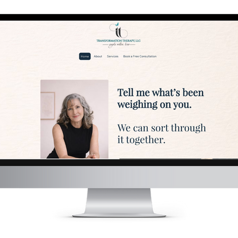 Case Study — Website Redesign for Transformation Therapist