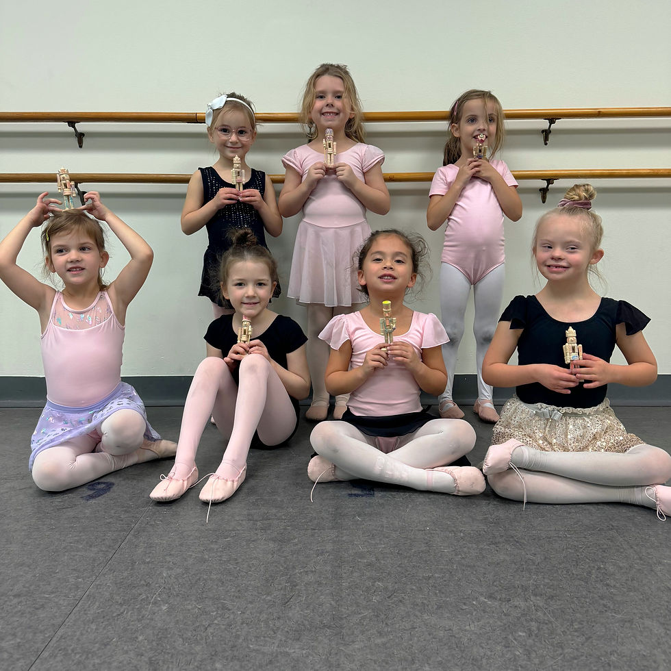 starlight dance academy mini session Nutcracker camp