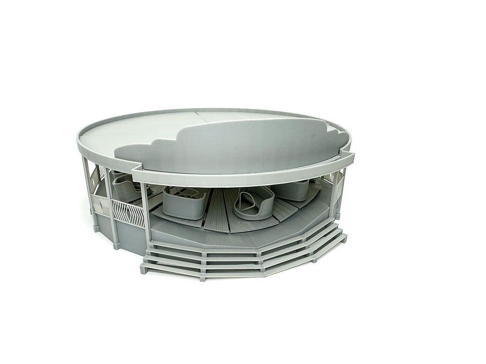 Thumbnail: 1:50 Scale Motorised Waltzer Fairground Ride