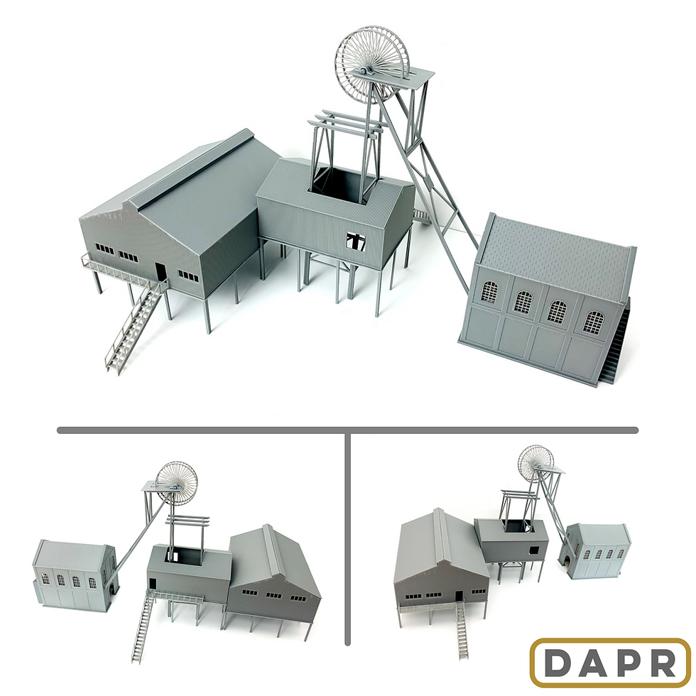 OO Gauge Colliery Loading Plant | DAPR3D