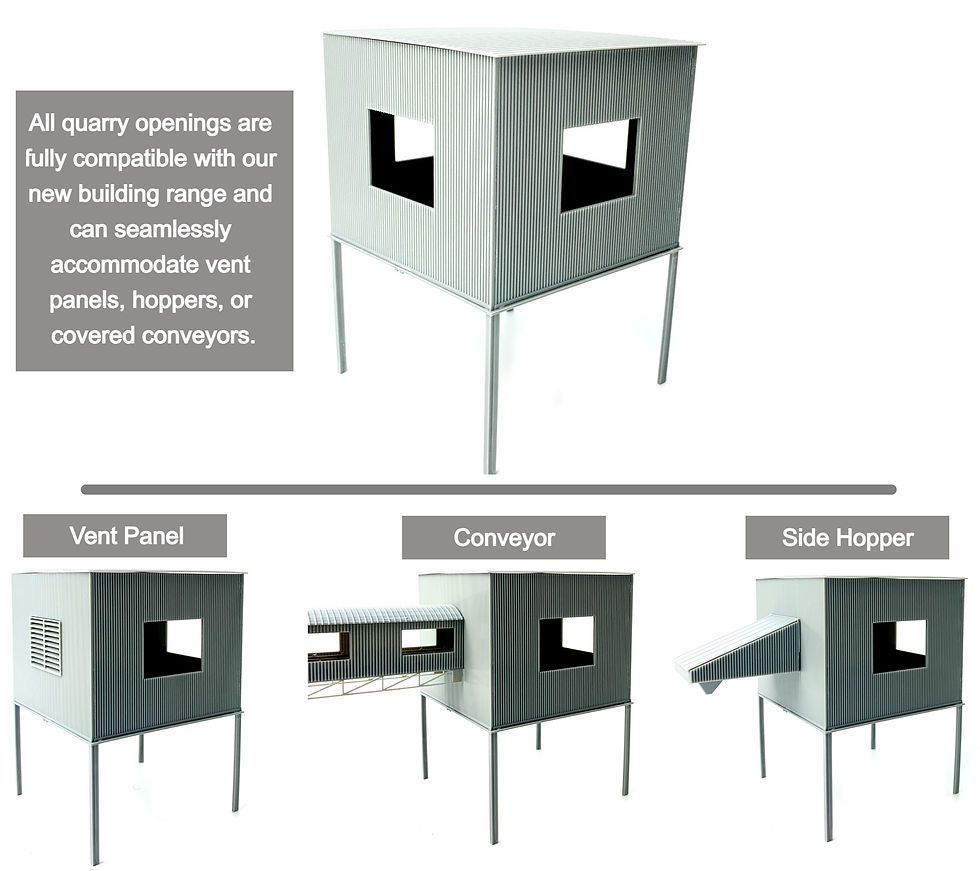 Thumbnail: TT:120 Gauge Quarry Gravel Screening Building