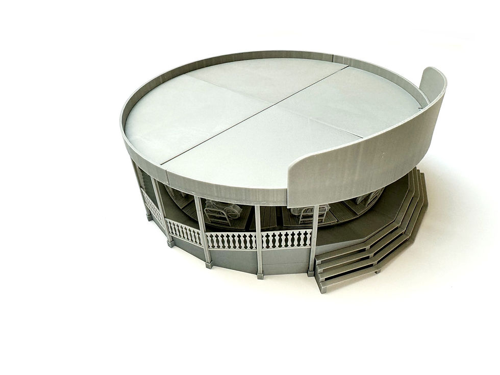 Thumbnail: OO Gauge Motorised Speedway Fairground Ride