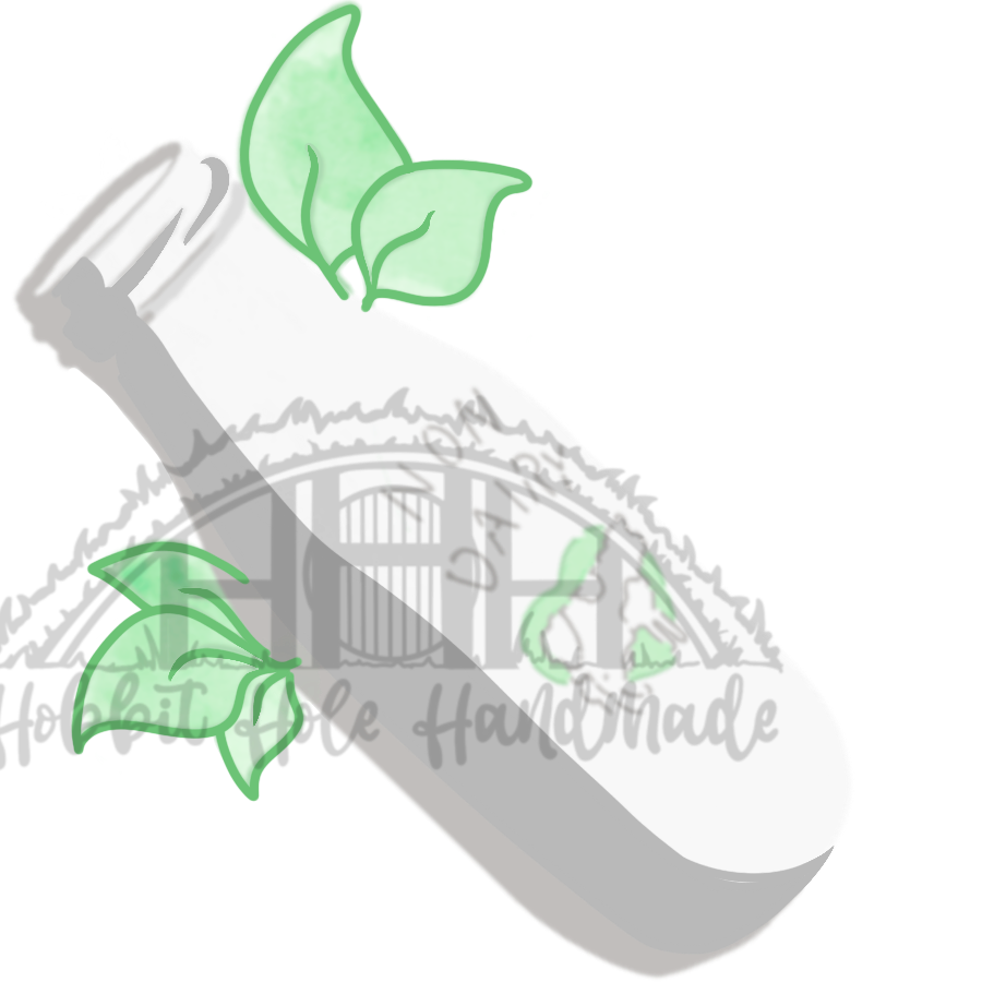 Non-Dairy Milk Bottle Sticker Pattern