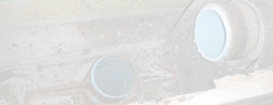 West Wing Rm 1128 3 Inch Drain Lines Epo