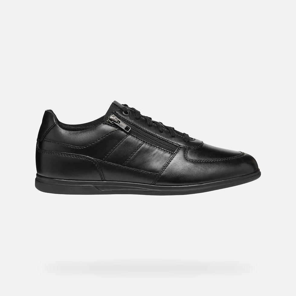 Thumbnail: Geox Renan Man Sneaker Black