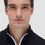 Thumbnail: Bugatchi Waffle Knit Quarter Zip: Black