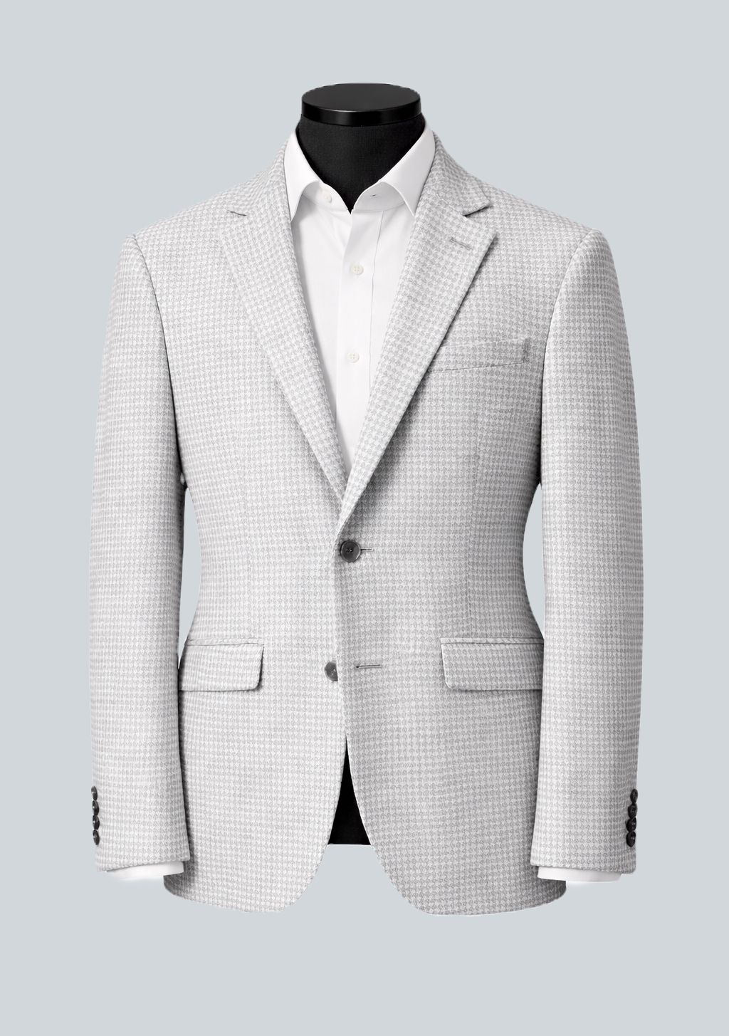 Paul Betenly Aristo Sport Coat: Grey Check