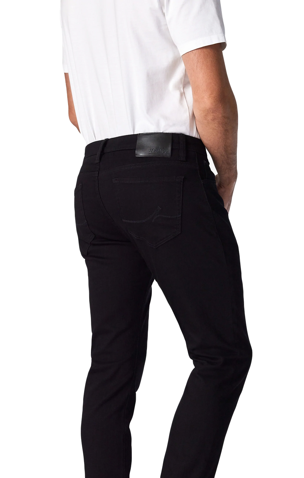 Thumbnail: 34 Heritage Slim Cool Fit: Vintage Solid Black