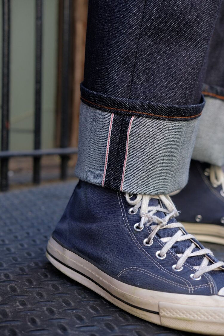Thumbnail: Naked & Famous Dirty Fade Selvedge: Strong Guy