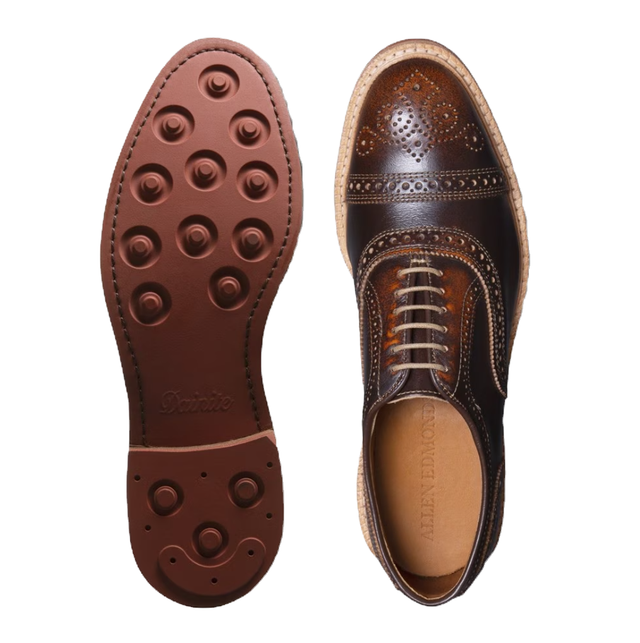 Thumbnail: Allen Edmonds Strandmok Cap-toe Oxford with Dainite Rubber Sole