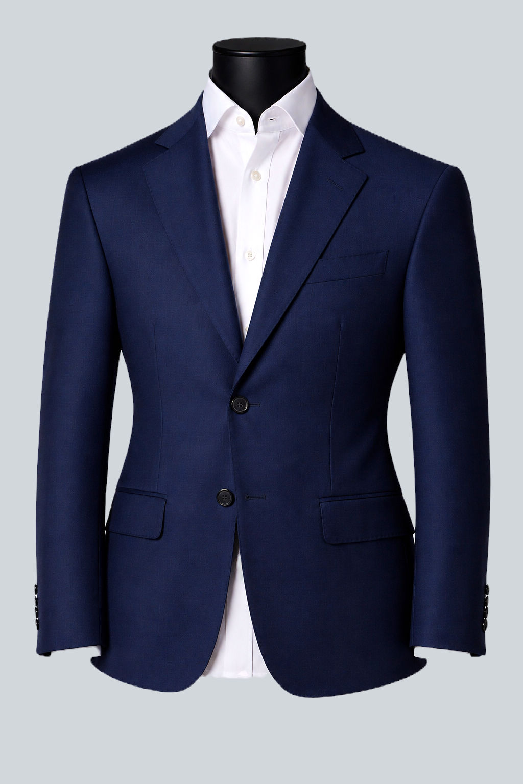 Paul Betenly Notch Lapel Suit: Cobalt