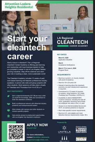Tech training opportunities