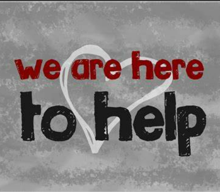 During the holidays remember if you need help or support there are people and places around to help.