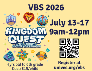 University Christian Church Invites you to Vacation Bible School