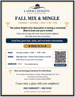 Meet new neighbors and connect with others. Scan the QR code to RSVP: