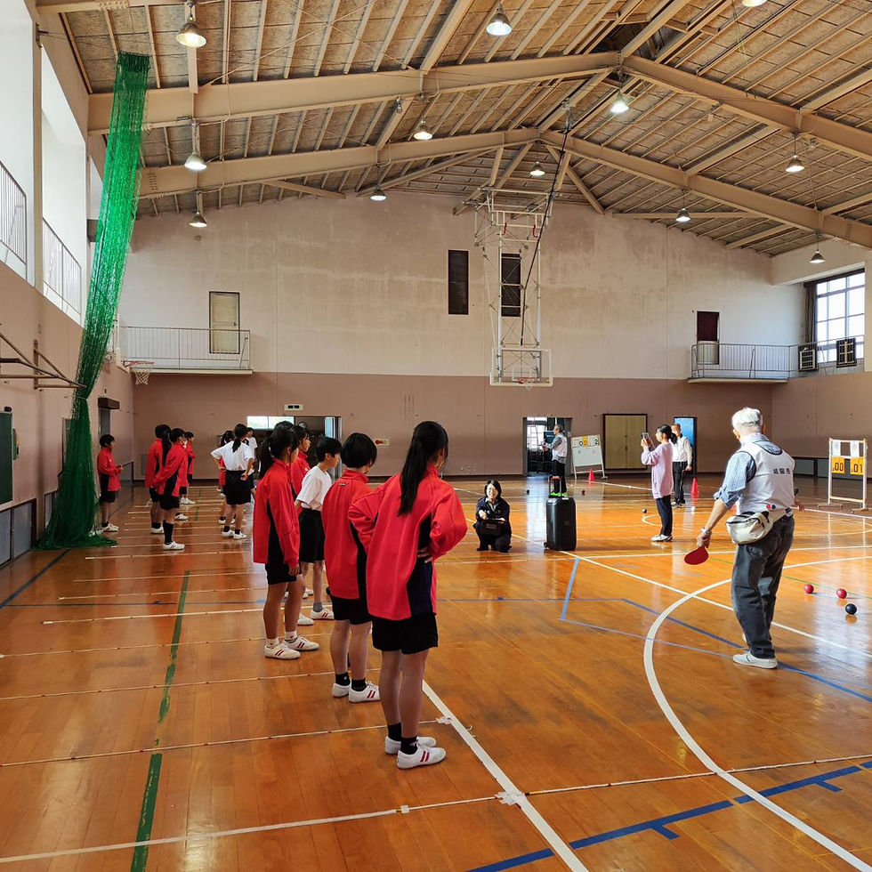 ボッチャ体験学習