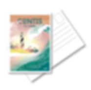 carte postale Contis