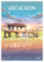 affiche Arcachon