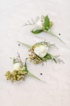 Ranunculus boutonnières
Photo by Amy Hutchinson Photography