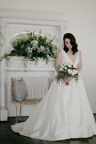 Classic beauty with vintage mantle
Photo by Photography Anthology
