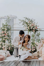 Singapore Skyline Rooftop Terrace Proposal